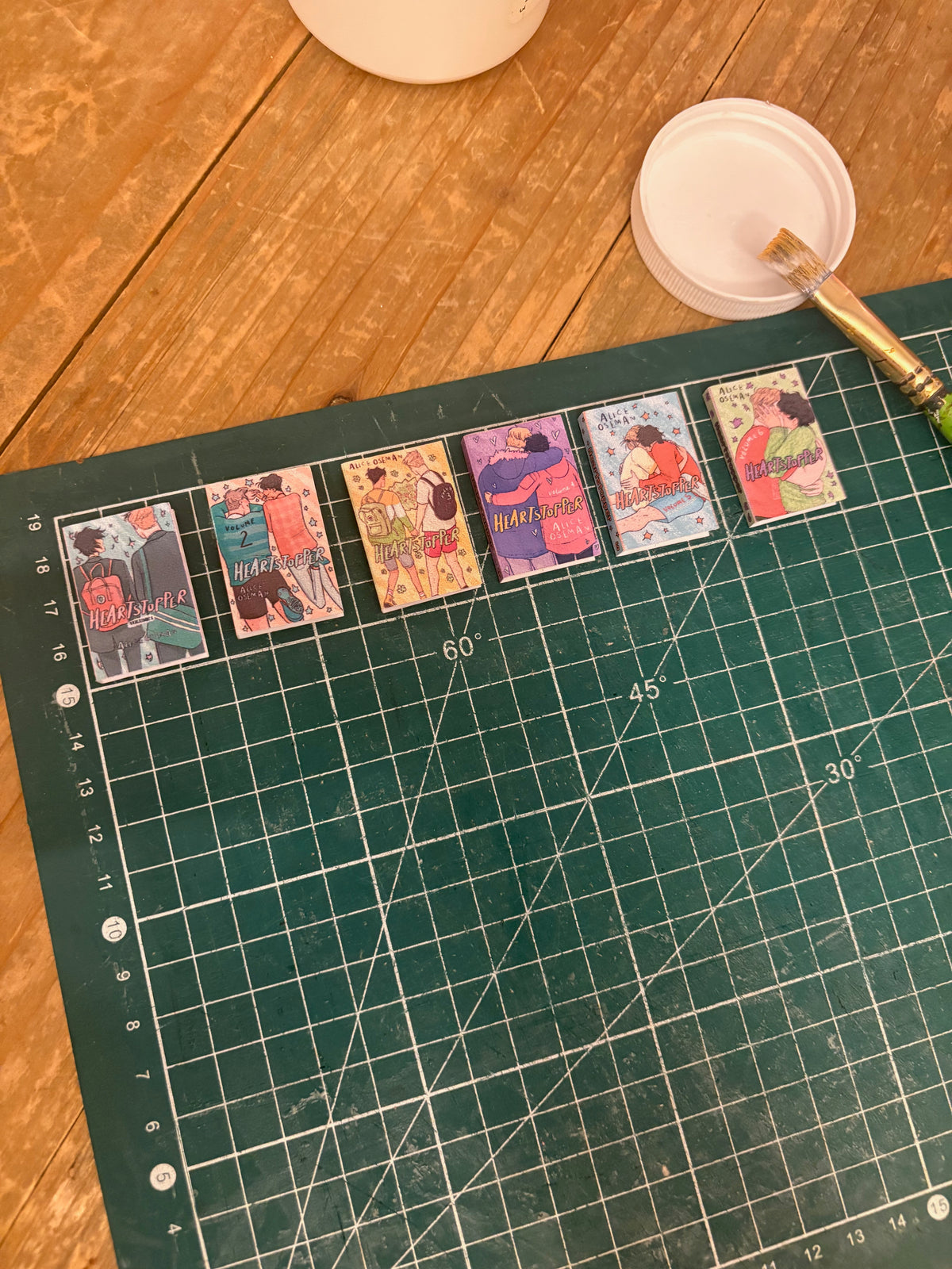 Livres miniatures — Heartstopper d'Alice Oseman (Pack 6 tomes)