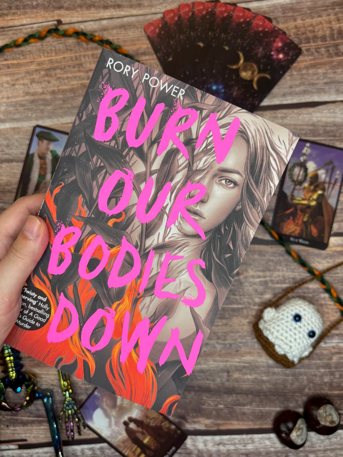 Livre jaspé — Burn Our Bodies Down de Rory Power