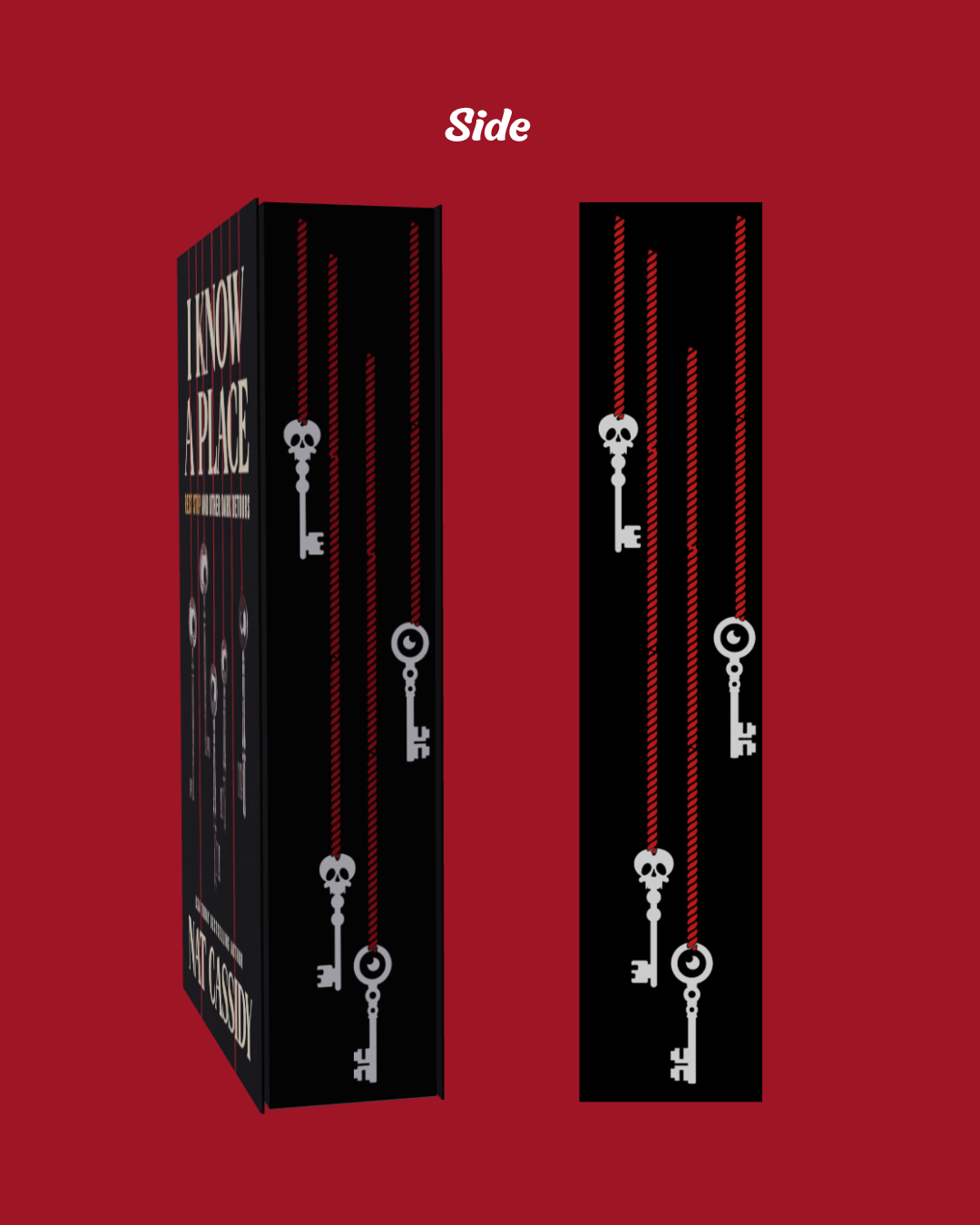 Pochoir de Jaspage - I Know a Place by Nat Cassidy - Pack de 3 pochoirs adhésifs en vinyle