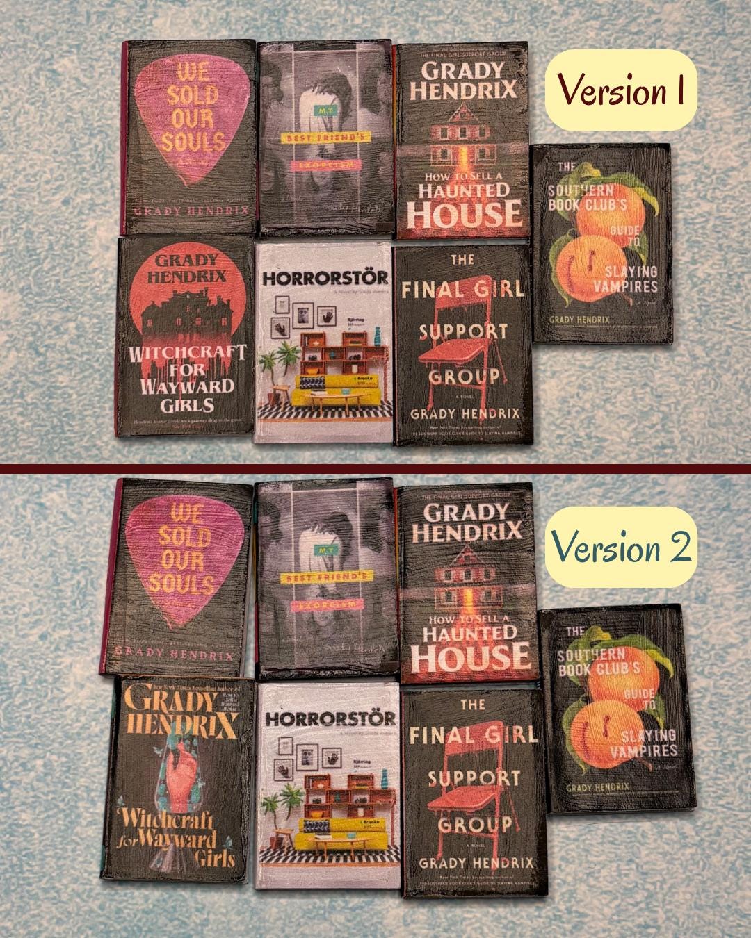 7 Tiny books Set - Grady Hendrix