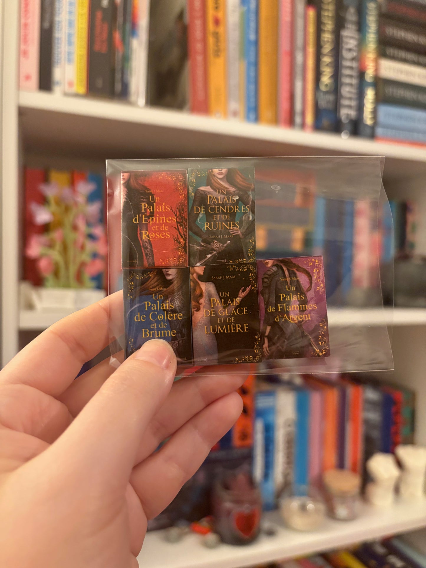ACOTAR livres miniatures dans l'emballage