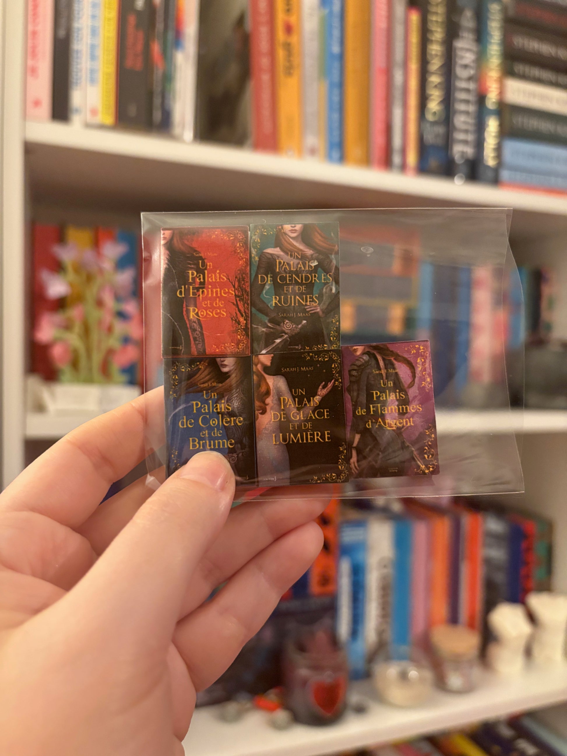 ACOTAR livres miniatures dans l'emballage