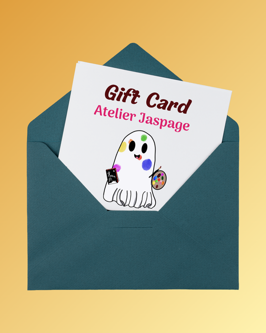 Gift Card for a Painted Edges Workshop by Sam's Alcove