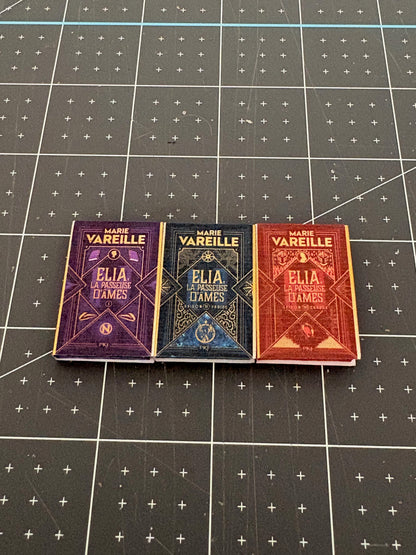 Livres miniatures — Elia, la passeuse d'âmes de Marie Vareille (Pack 3 tomes)