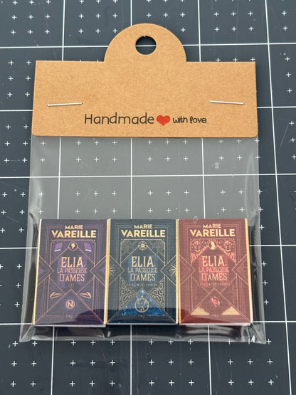 Livres miniatures — Elia, la passeuse d'âmes de Marie Vareille (Pack 3 tomes)