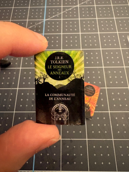 Livres miniatures — Le Seigneur des Anneaux / The Lord of the Rings (Pack 3 tomes)