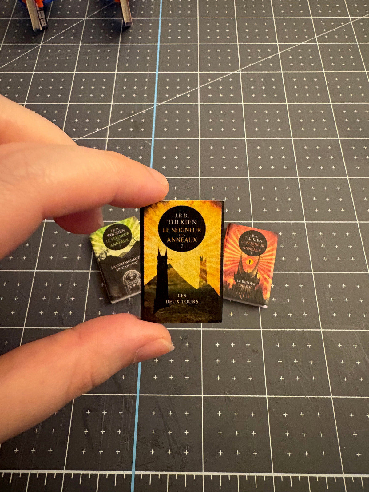 Livres miniatures — Le Seigneur des Anneaux / The Lord of the Rings (Pack 3 tomes)