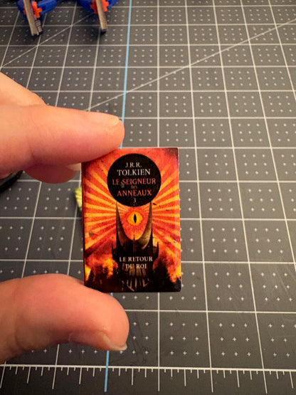 Livres miniatures — Le Seigneur des Anneaux / The Lord of the Rings (Pack 3 tomes)