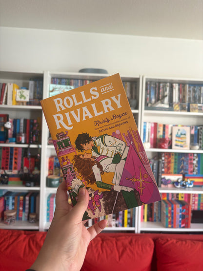 Livre jaspé — Rolls and Rivalry de Kristy Boyce