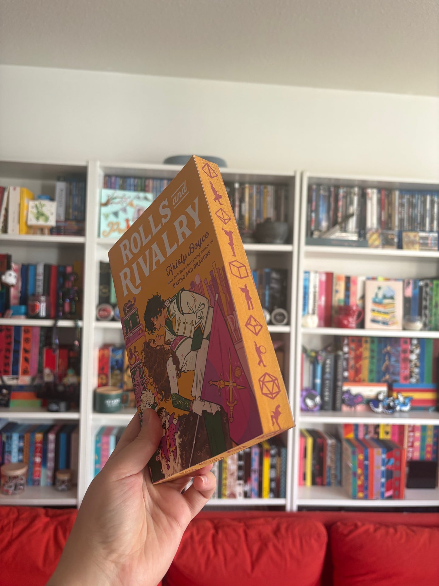 Livre jaspé — Rolls and Rivalry de Kristy Boyce