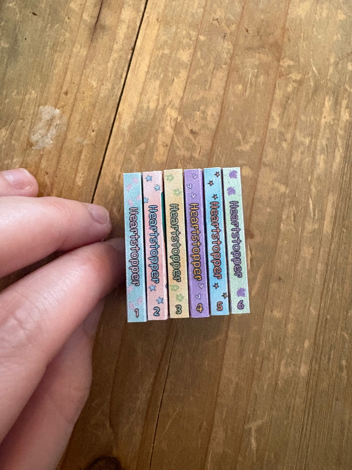 Livres miniatures — Heartstopper d'Alice Oseman (Pack 6 tomes)