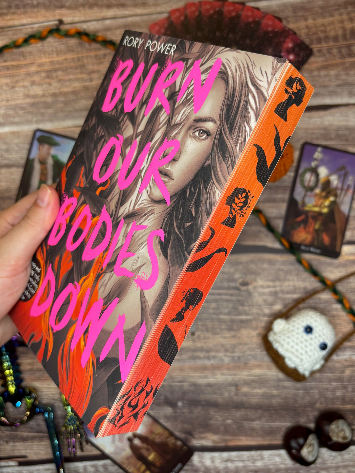 Livre jaspé — Burn Our Bodies Down de Rory Power