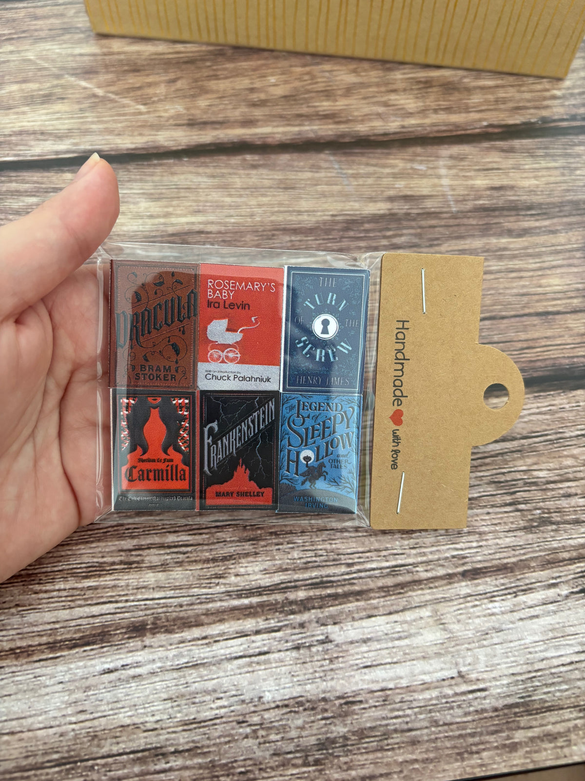 Livres miniatures — Classiques de l'Horreur (Pack 6 titres)