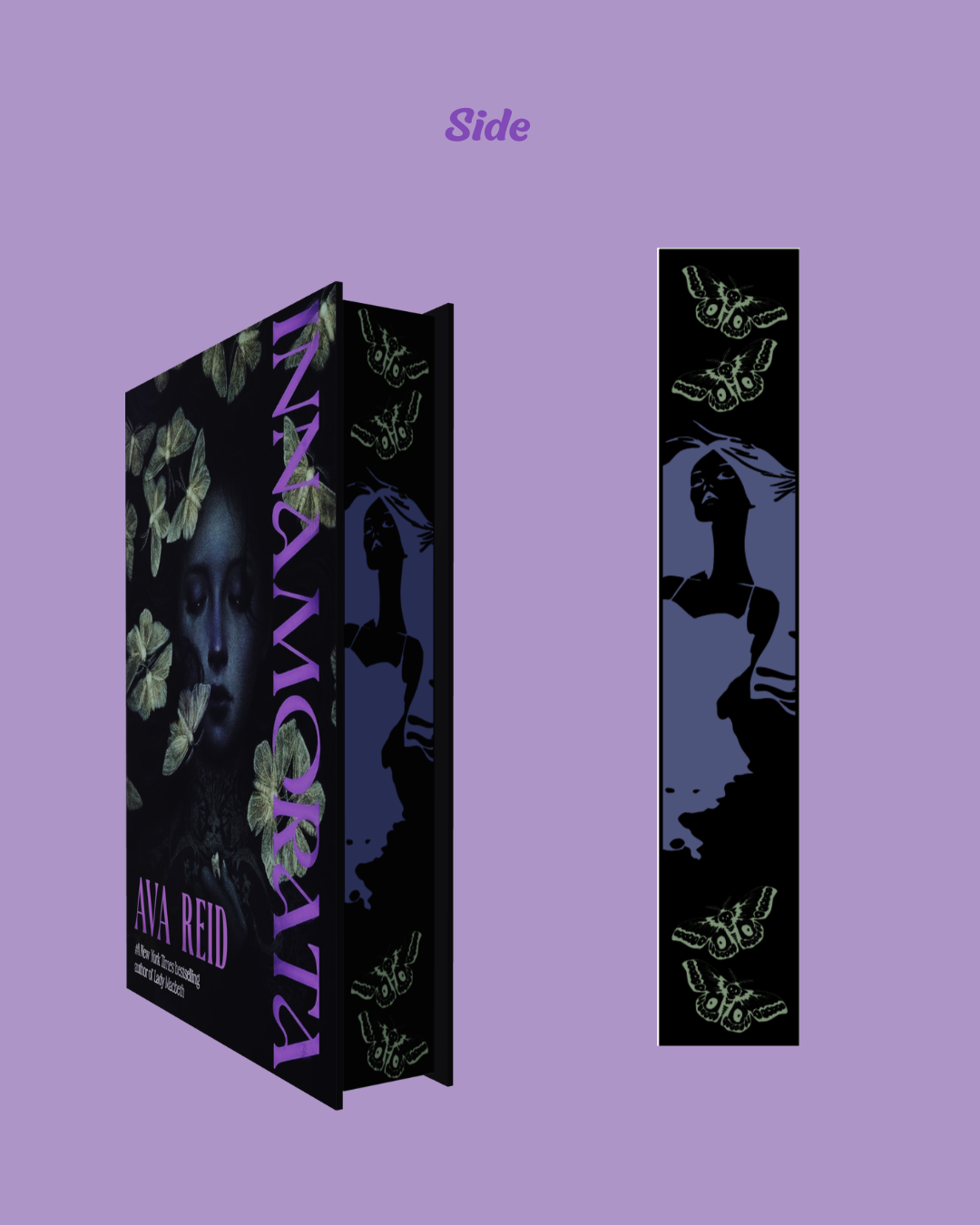 Innamorata pochoirs hardcover côté