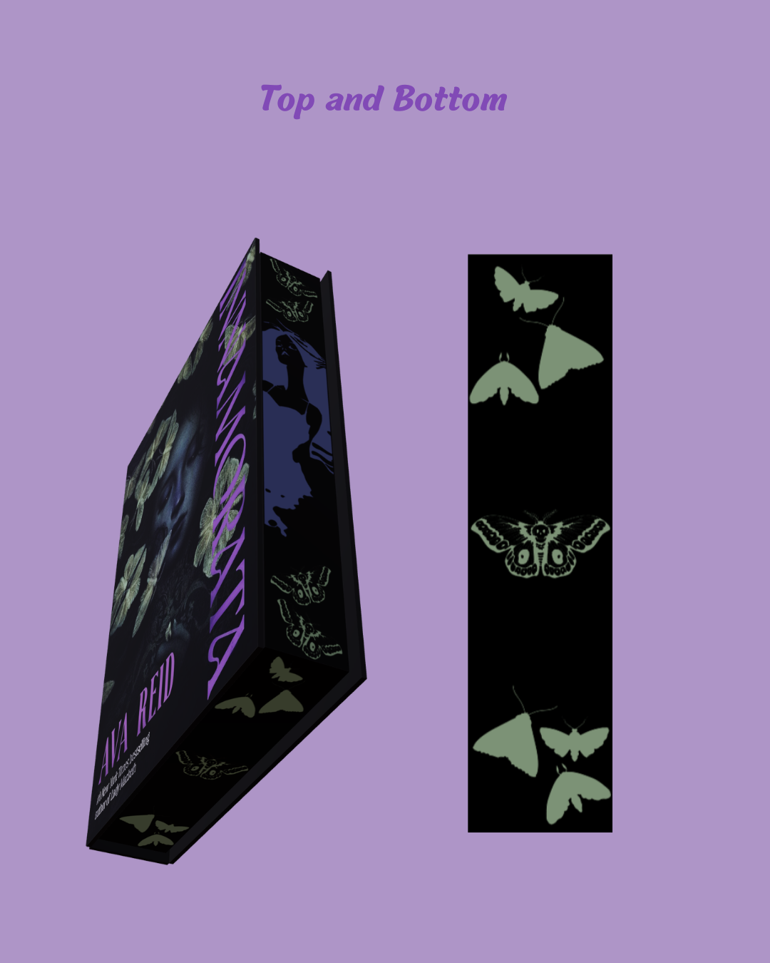 Innamorata pochoirs hardcover dessous