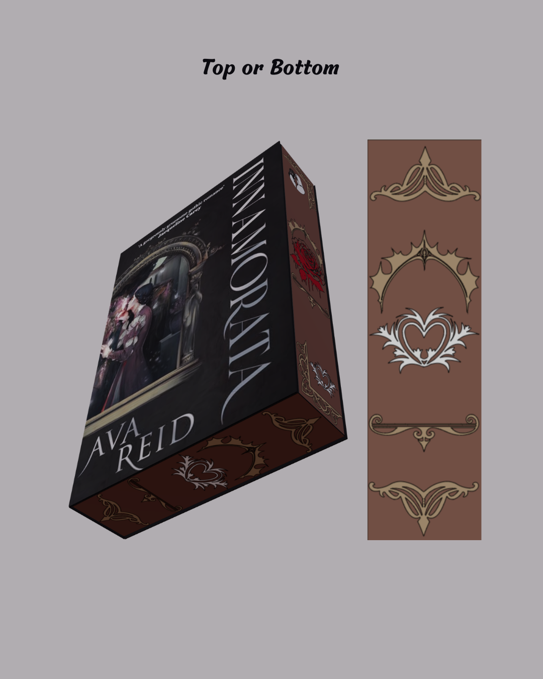 Innamorata pochoirs softcover dessus