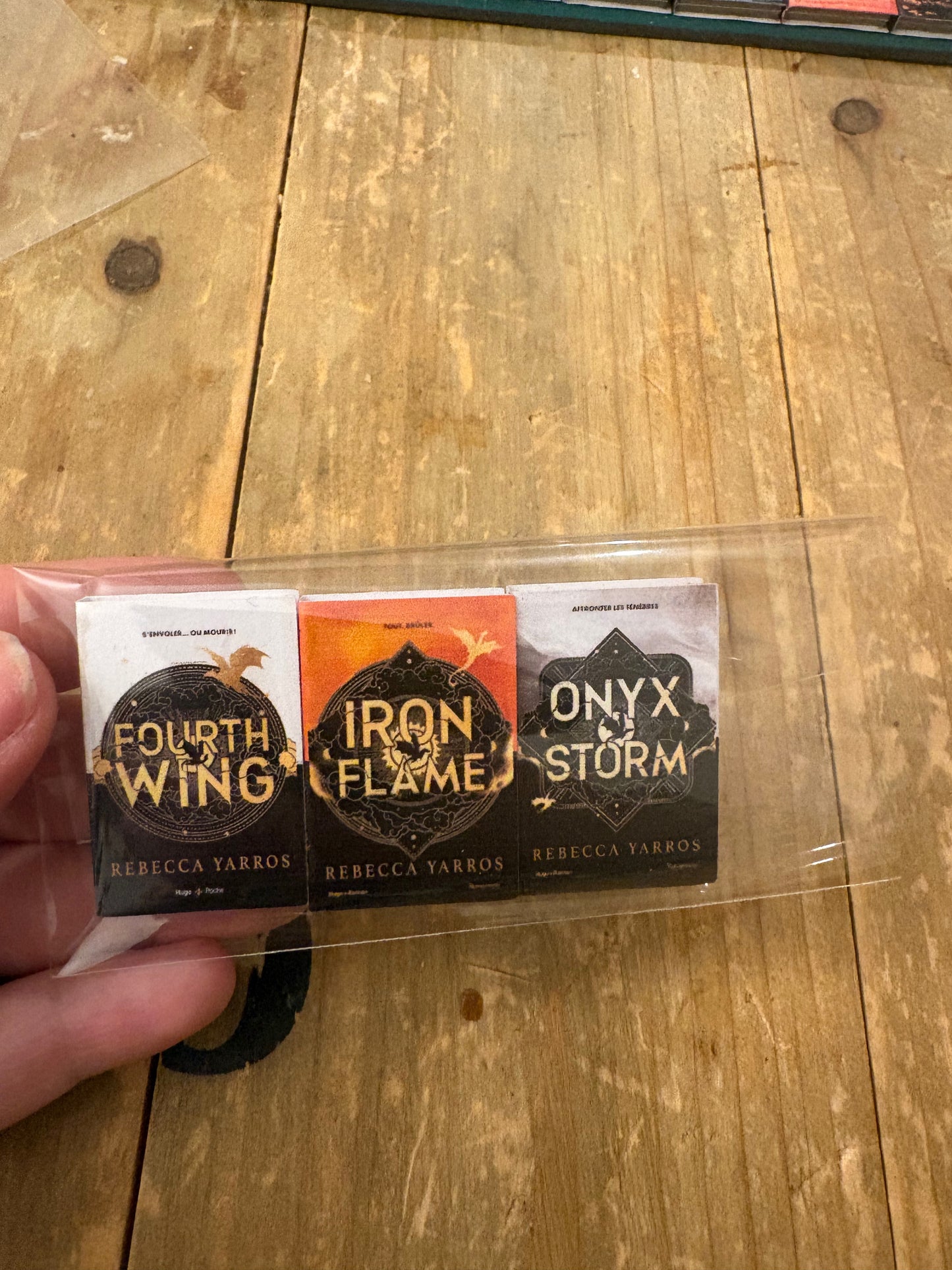 The Empyrean livres miniatures dans l'emballage