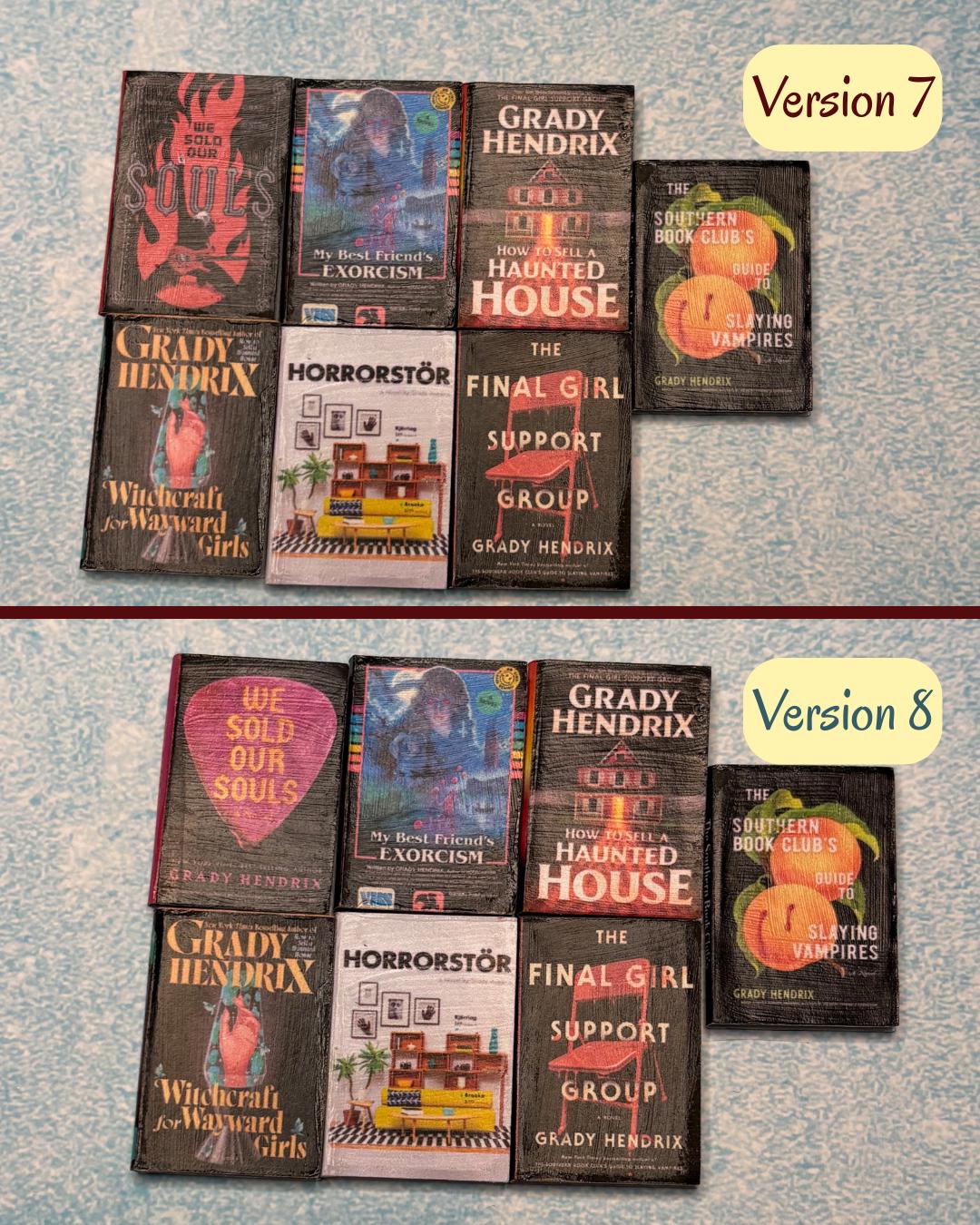 7 Tiny books Set - Grady Hendrix