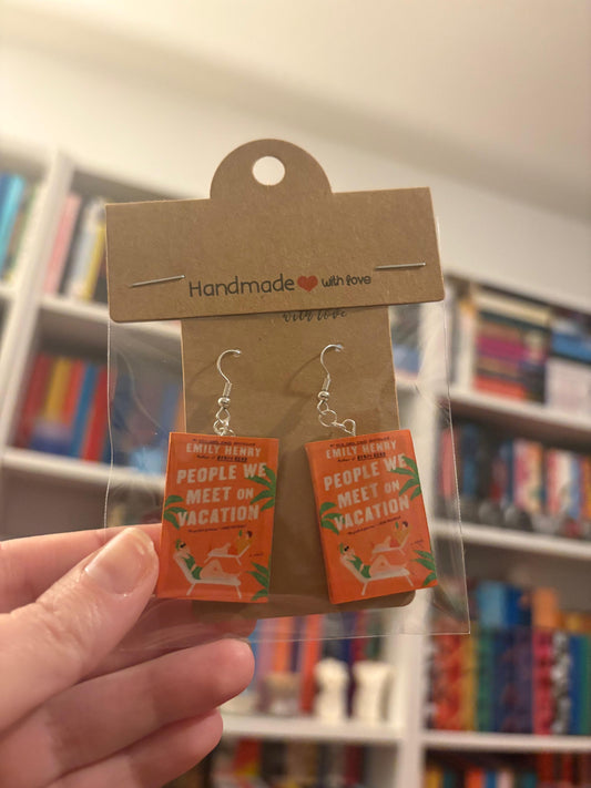 Boucles d'oreilles People We Meet On Vacation Tiny Book