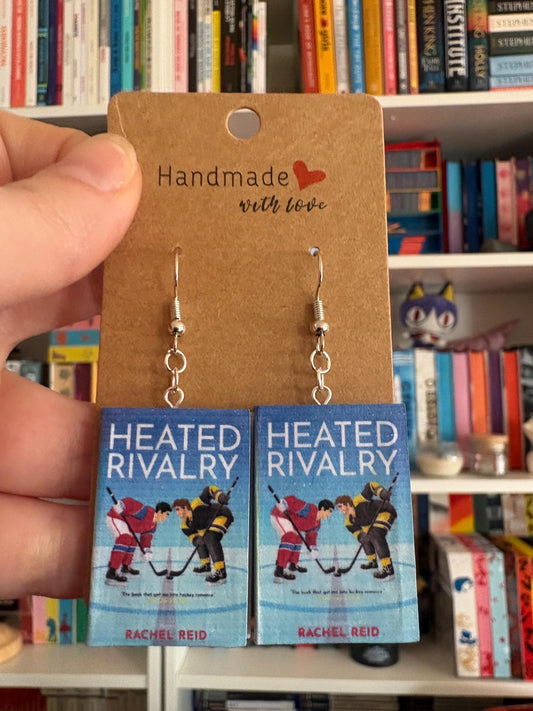Boucles d'oreilles Heated Rivalry Tiny Book
